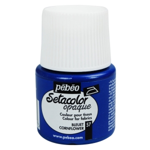 Pebeo Setacolor Opaque Fabric Paint - Corn Flower