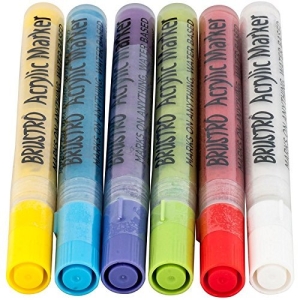 Brustro Acrylic Marker Set of 6 - Set A