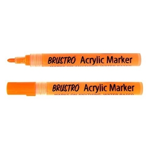 Brustro Acrylic Paint Marker - Orange