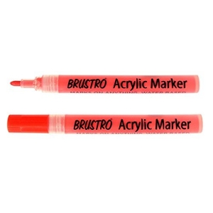 Brustro Acrylic Paint Marker - Scarlet Red