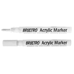 Brustro Acrylic Paint Marker - White