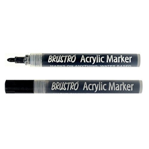 Brustro Acrylic Paint Marker - Black