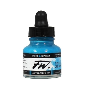 Daler-Rowney FW Acrylic Artists Ink 29.5ML - Turquoise