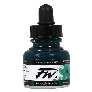 Daler-Rowney FW Acrylic Artists Ink 29.5ML - Dark Green