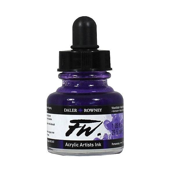 Daler-Rowney FW Acrylic Artists Ink 29.5ML - Velvet Violet