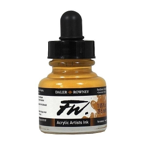 Daler-Rowney FW Acrylic Artists Ink 29.5ML - Raw Sienna