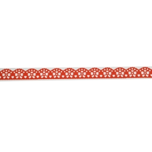 Decorative Tape Thin - Ribbons (Red)