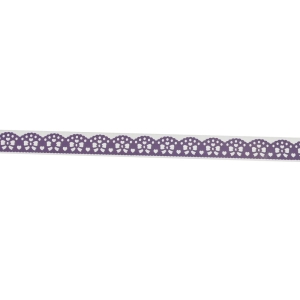 Decorative Tape Thin - Ribbons (Purple)