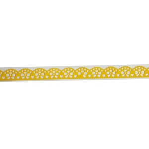 Decorative Tape Thin - Ribbons (Yellow)