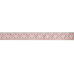 Decorative Tape Thin - Hearts (Baby Pink)