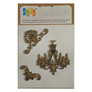 Wooden Die Cuts - Design 74