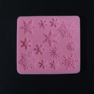 Snowflakes Silicone Clay Mould