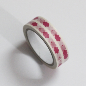 Floral (Design 1) - Pink - Japanese Washi Tape