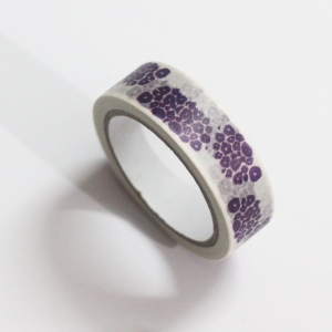 Floral - Purple - Japanese Washi Tape