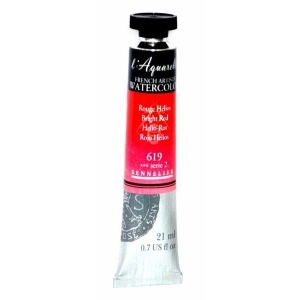 Sennelier l'Aquarelle French Artists' Watercolor 21 ML - Bright Red