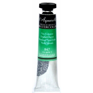 Sennelier l'Aquarelle French Artists' Watercolor 21 ML - Emerald Green