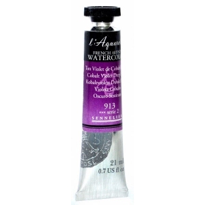 Sennelier l'Aquarelle French Artists' Watercolor 21 ML - Cobalt Violet Deep Hue