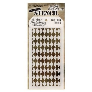 Tim Holtz Layering Stencil - Harlequin