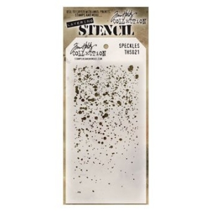 Tim Holtz Layering Stencil - Speckles