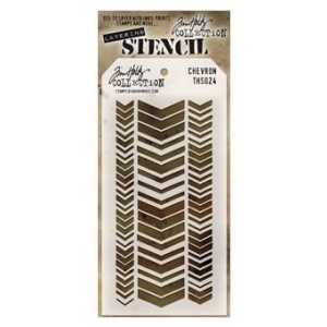 Tim Holtz Layering Stencil - Chevron