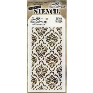 Tim Holtz Layering Stencil - Gothic Layered