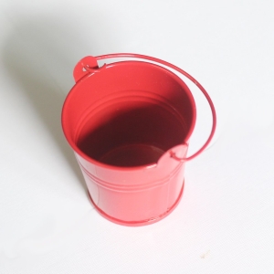 Mini Bucket (2 by 1.5 inch) - Dark Pink