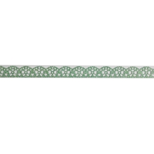 Decorative Glitter Tape - Ribbons (Green)