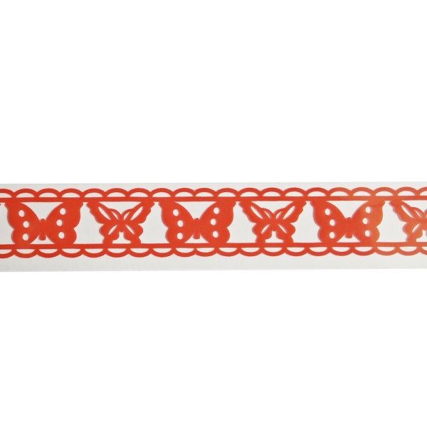 Decorative Tape - Butterfly (Red)