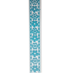 Decorative Tape - Floral (Sky Blue)