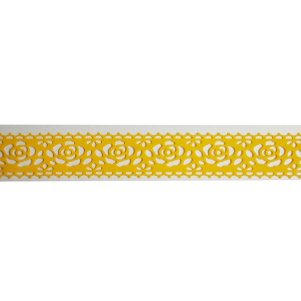 Decorative Tape - Roses (Yellow)