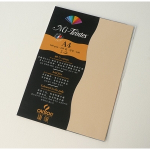 Canson Mi-Teintes A4 colour sheets 160gsm - Champagne 470