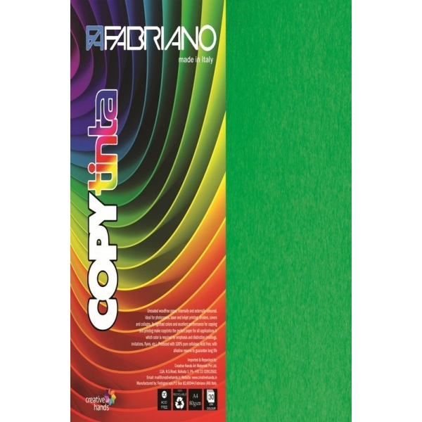 Fabriano Copy Tinta A4 - Verde (Pack of 2)