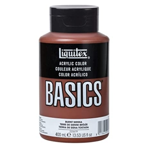 Liquitex Basics Acrylic Paint - Burnt Sienna (400ML)