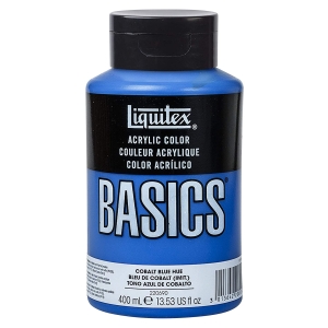 Liquitex Basics Acrylic Paint - Cobalt Blue Hue (400ML)