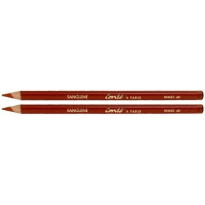 Conte A Paris Artist's Pencils Sanguine (Box of 12 Pencils)