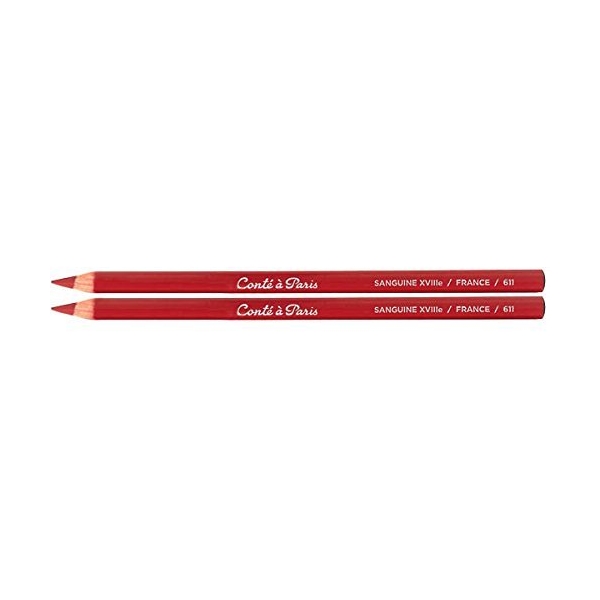 Conte A Paris Artist's Pencils Sanguine XVIIIE (Box of 12 Pencils)