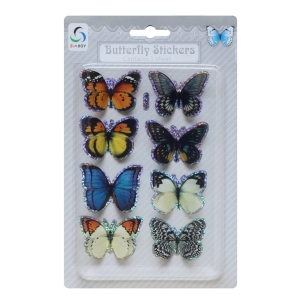 Butterfly Stickers - Dark Collection