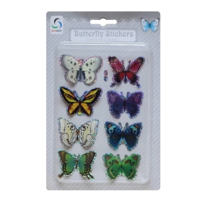 Butterfly Stickers - Muted Bright Collection