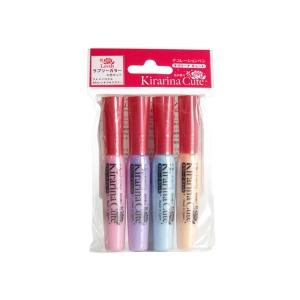 Kirarina 4pc Cute Puff Paint Set - Lovely