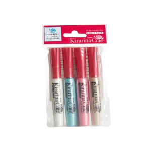 Kirarina 4pc Cute Puff Paint Set - Pearl