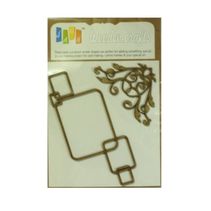 Wooden Die Cuts - Design 76