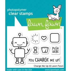 Lawn Fawn Clear Stamps 3"X2" - Charge Me Up