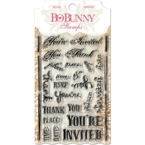 BoBunny Stamps - You Are Invited