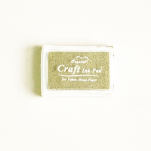 Crystal Craft Ink Pad - Gold