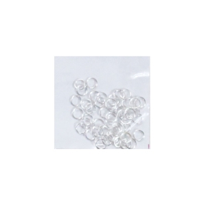 Jump Rings (Pack of 50 rings) - Silver