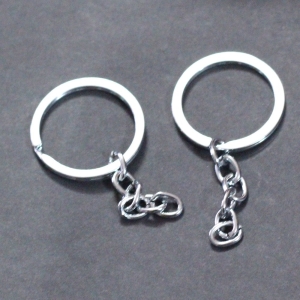 Keychain Ring blanks - pack of 5