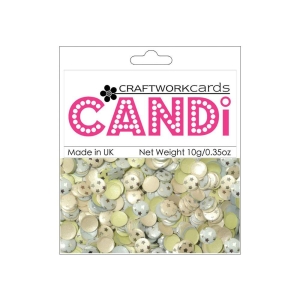 CraftWorkCards Candi Printed Embellishments - Nightingale Square