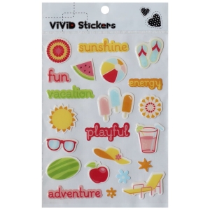 Vivid Stickers - Fun in Sun