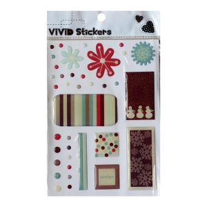 Vivid Stickers - Winter Wishes