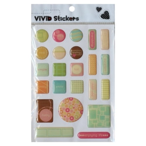 Vivid Stickers - Sentiments